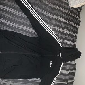 Small Black Adidas Track Jacket